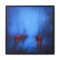 Thumbnail for Nocturne at Sea Matte Canvas Wall Art with Frame
