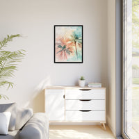 Thumbnail for Palm Glow Canvas Wall Art with Frame