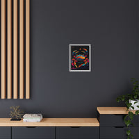 Thumbnail for Neon Tide Crab Canvas Wall Art with Frame