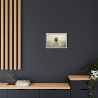 Thumbnail for Where the Sky Meets Her Canvas Wall Art with Frame
