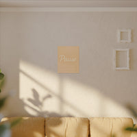 Thumbnail for Pause Canvas Wall Art