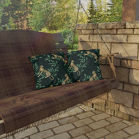 Thumbnail for Chilling Leopards Outdoor Throw Pillow