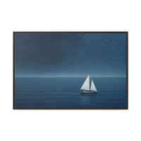 Thumbnail for Sail Into Stillness Canvas Wall Art with Frame