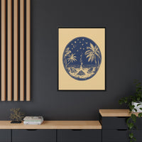 Thumbnail for Beachfire Nights Canvas Wall Art with Frame