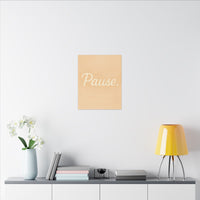 Thumbnail for Pause Canvas Wall Art
