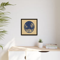 Thumbnail for Beachfire Nights Canvas Wall Art with Frame