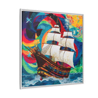 Thumbnail for Sails of Change Canvas Wall Art with Frame