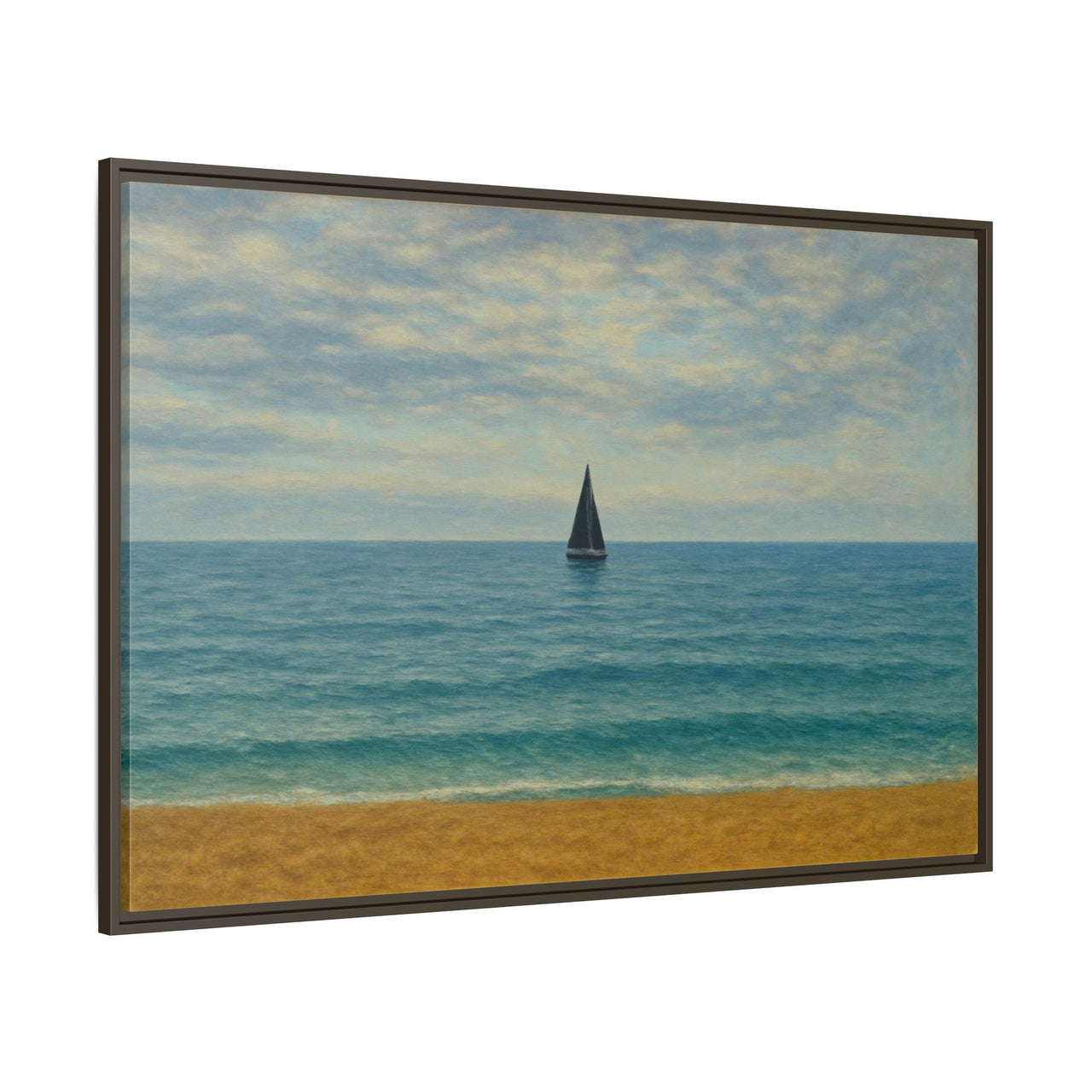 Still Waters Canvas Wall Art with Frame