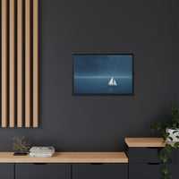 Thumbnail for Sail Into Stillness Canvas Wall Art with Frame