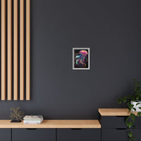 Thumbnail for Celestial Drifter Jellyfish Canvas Wall Art with Frame