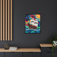 Thumbnail for Sails of Change Canvas Wall Art with Frame