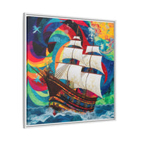 Thumbnail for Sails of Change Canvas Wall Art with Frame