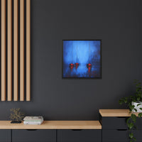 Thumbnail for Nocturne at Sea Matte Canvas Wall Art with Frame