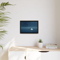 Thumbnail for Sail Into Stillness Canvas Wall Art with Frame