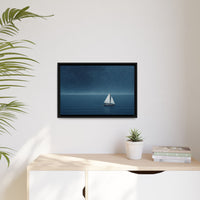 Thumbnail for Sail Into Stillness Canvas Wall Art with Frame