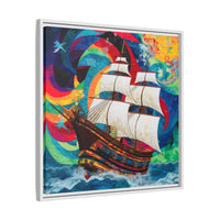 Thumbnail for Sails of Change Canvas Wall Art with Frame