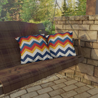 Thumbnail for Chevron Vibes Outdoor Throw Pillow