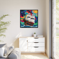 Thumbnail for Sails of Change Canvas Wall Art with Frame