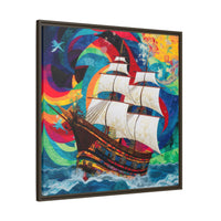 Thumbnail for Sails of Change Canvas Wall Art with Frame