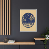 Thumbnail for Beachfire Nights Canvas Wall Art with Frame