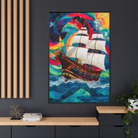Thumbnail for Sails of Change Canvas Wall Art with Frame