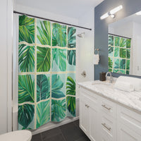Thumbnail for Palm Breeze Tropical Shower Curtain