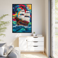 Thumbnail for Sails of Change Canvas Wall Art with Frame