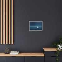 Thumbnail for Sail Into Stillness Canvas Wall Art with Frame
