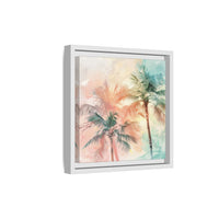 Thumbnail for Palm Glow Canvas Wall Art with Frame