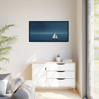 Thumbnail for Sail Into Stillness Canvas Wall Art with Frame