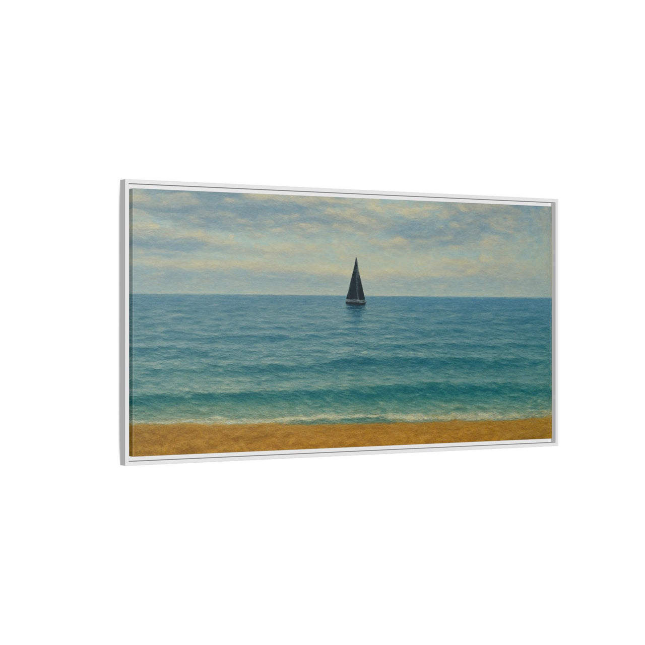 Still Waters Canvas Wall Art with Frame