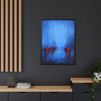 Thumbnail for Nocturne at Sea Matte Canvas Wall Art with Frame