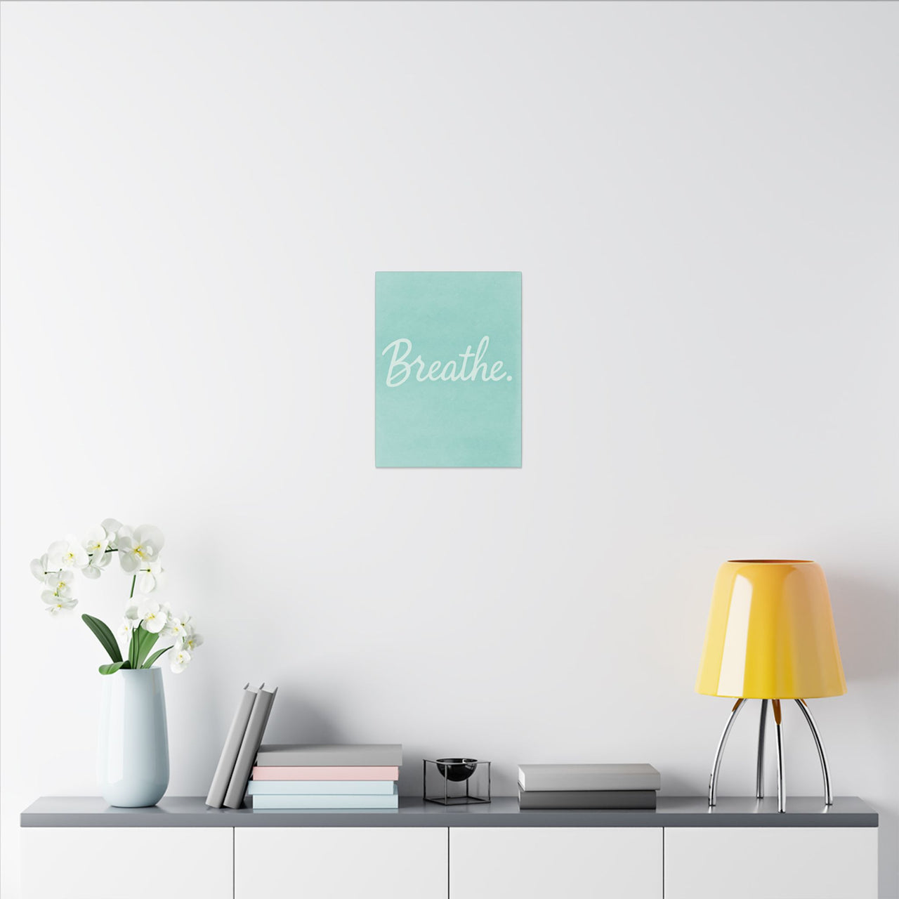 Breathe Canvas Wall Art