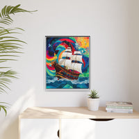 Thumbnail for Sails of Change Canvas Wall Art with Frame