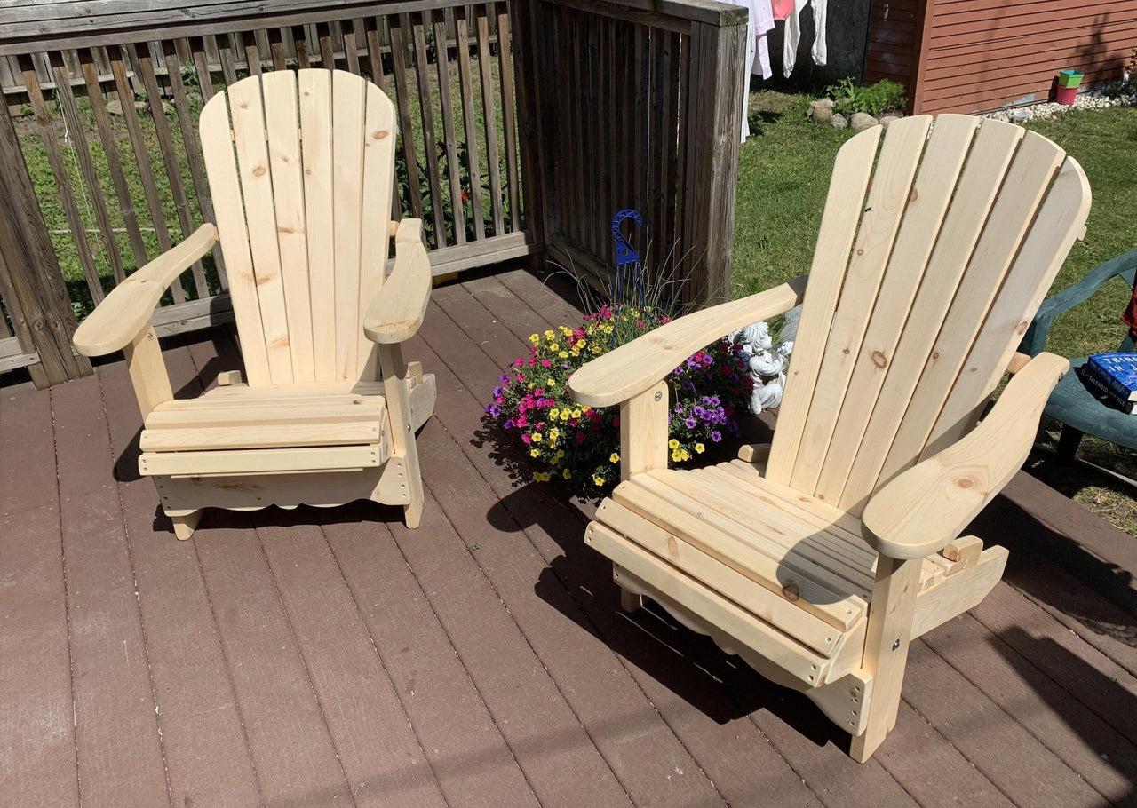 Seabreeze Classic™ Handcrafted Wooden Adirondack Chair