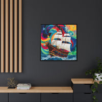 Thumbnail for Sails of Change Canvas Wall Art with Frame