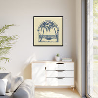 Thumbnail for Palm Retreat Hammock Canvas Wall Art with Frame