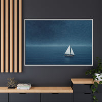 Thumbnail for Sail Into Stillness Canvas Wall Art with Frame