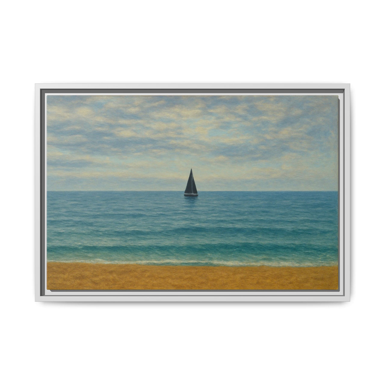 Still Waters Canvas Wall Art with Frame