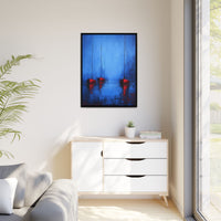 Thumbnail for Nocturne at Sea Matte Canvas Wall Art with Frame
