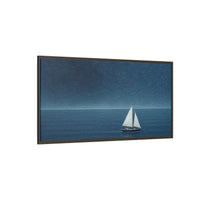 Thumbnail for Sail Into Stillness Canvas Wall Art with Frame