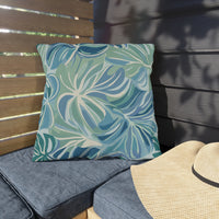 Thumbnail for Seafoam Canopy Outdoor Throw Pillow