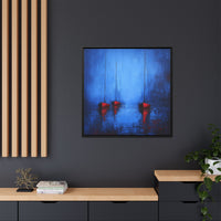 Thumbnail for Nocturne at Sea Matte Canvas Wall Art with Frame