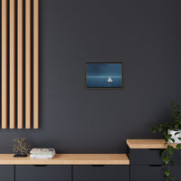 Thumbnail for Sail Into Stillness Canvas Wall Art with Frame
