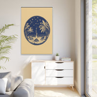 Thumbnail for Beachfire Nights Canvas Wall Art with Frame
