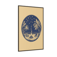 Thumbnail for Beachfire Nights Canvas Wall Art with Frame