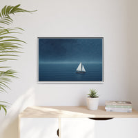 Thumbnail for Sail Into Stillness Canvas Wall Art with Frame