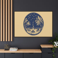 Thumbnail for Beachfire Nights Canvas Wall Art with Frame