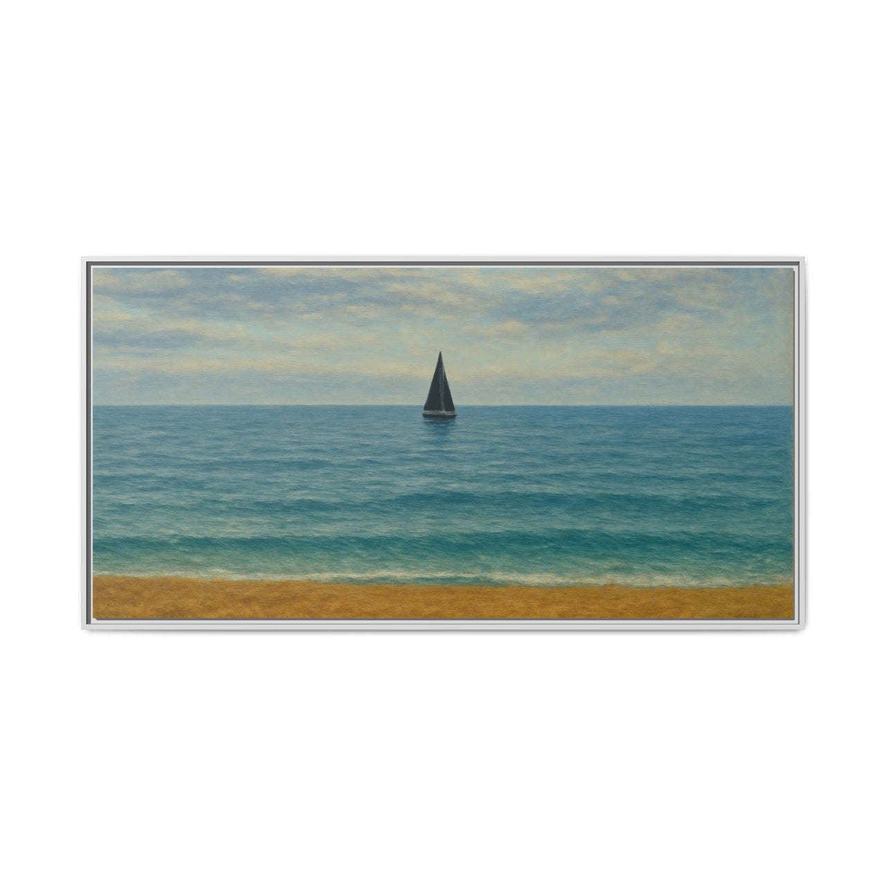 Still Waters Canvas Wall Art with Frame
