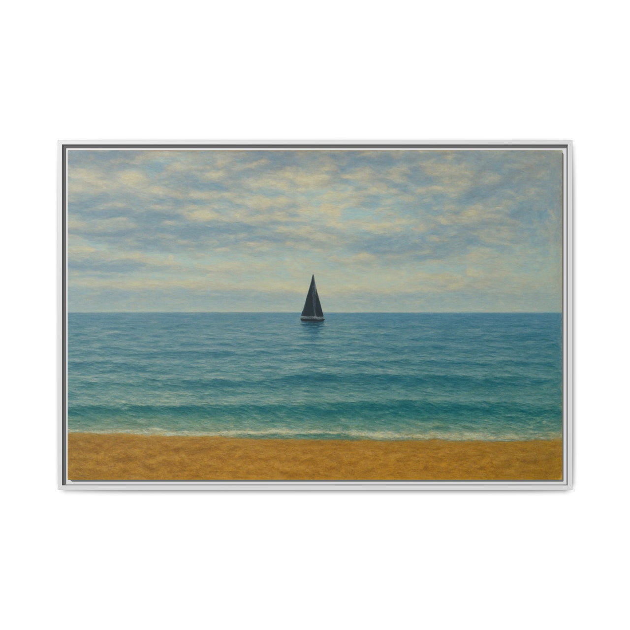 Still Waters Canvas Wall Art with Frame
